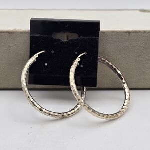 Sterling silver Hoop earrings